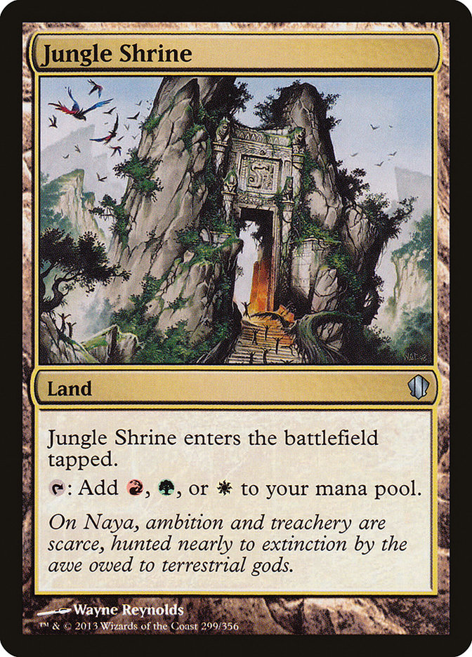 Jungle Shrine [Commander 2013] - Magic: The Gathering - Card Brawlers | Quebec | Canada |