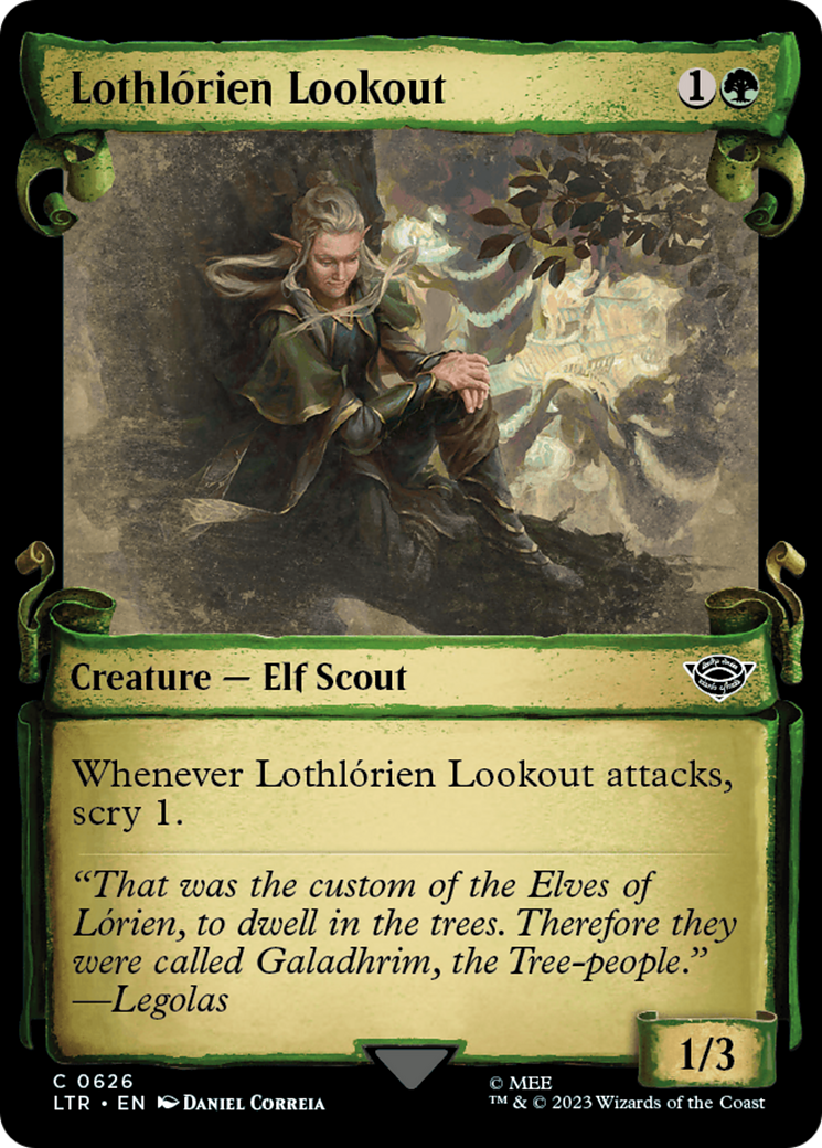 Lothlorien Lookout [The Lord of the Rings: Tales of Middle-Earth Showcase Scrolls] - Magic: The Gathering - Card Brawlers | Quebec | Canada |