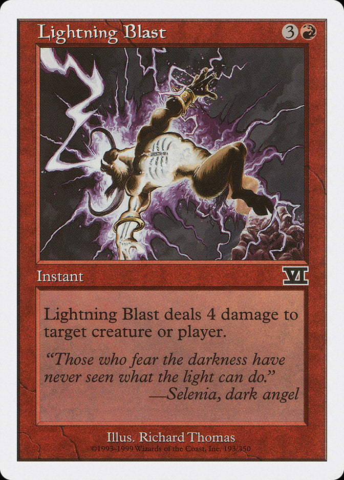 Lightning Blast [Classic Sixth Edition] - Magic: The Gathering - Card Brawlers | Quebec | Canada |