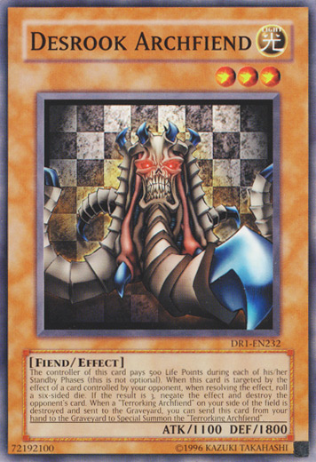 Desrook Archfiend [DR1-EN232] Common - Yu-Gi-Oh! - Card Brawlers | Quebec | Canada |