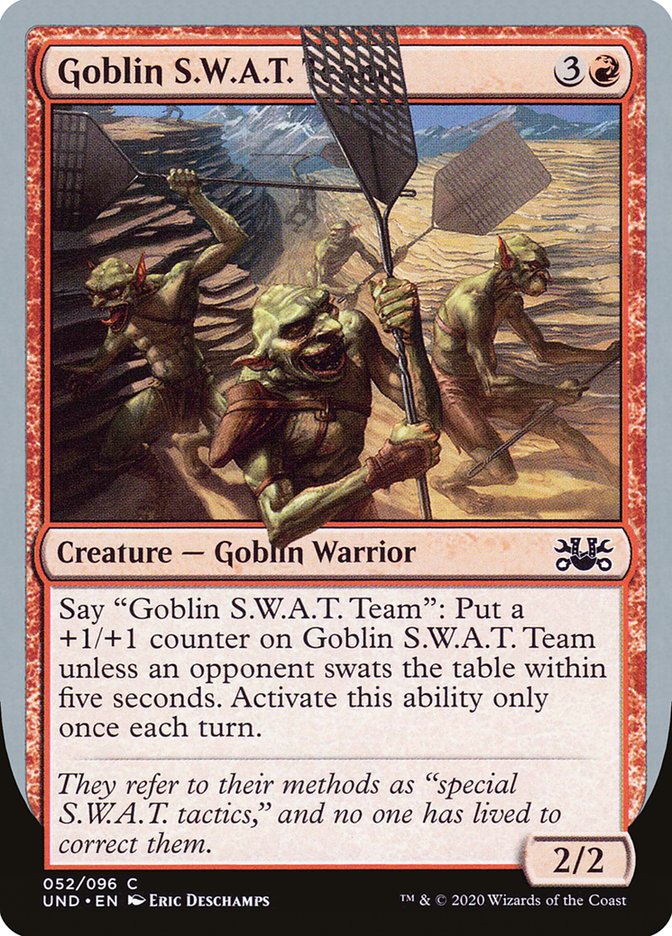 Goblin S.W.A.T. Team [Unsanctioned] - Magic: The Gathering - Card Brawlers | Quebec | Canada |