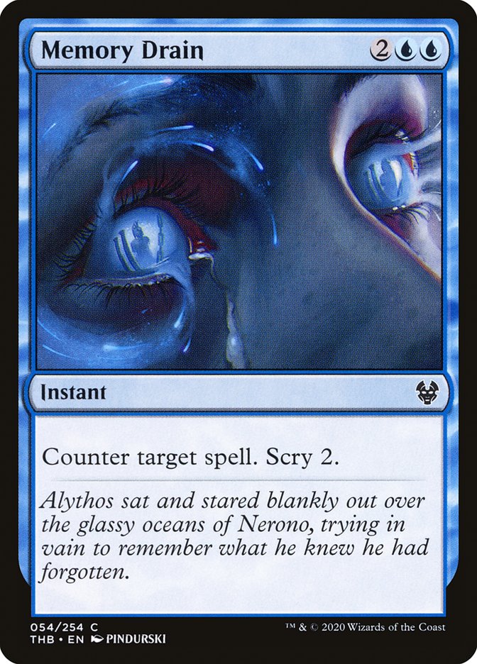 Memory Drain [Theros Beyond Death] - Magic: The Gathering - Card Brawlers | Quebec | Canada |