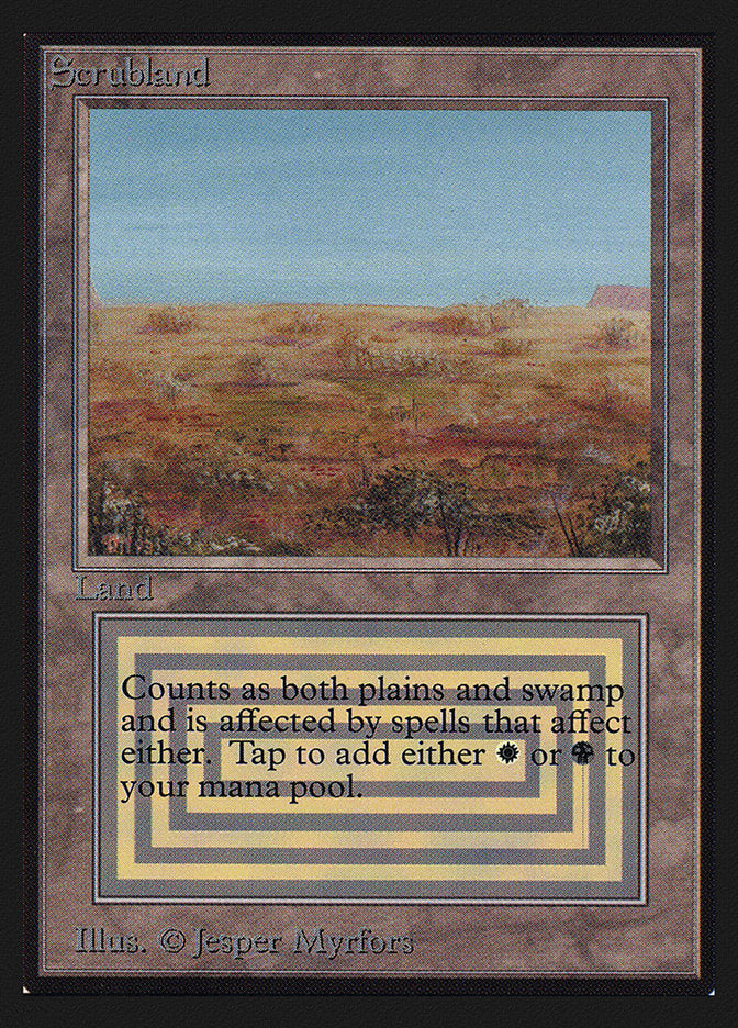 Scrubland [International Collectors' Edition] - Magic: The Gathering - Card Brawlers | Quebec | Canada |