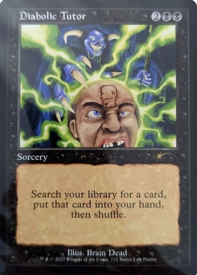 Diabolic Tutor (Retro) [Secret Lair Drop Promos] - Magic: The Gathering - Card Brawlers | Quebec | Canada |