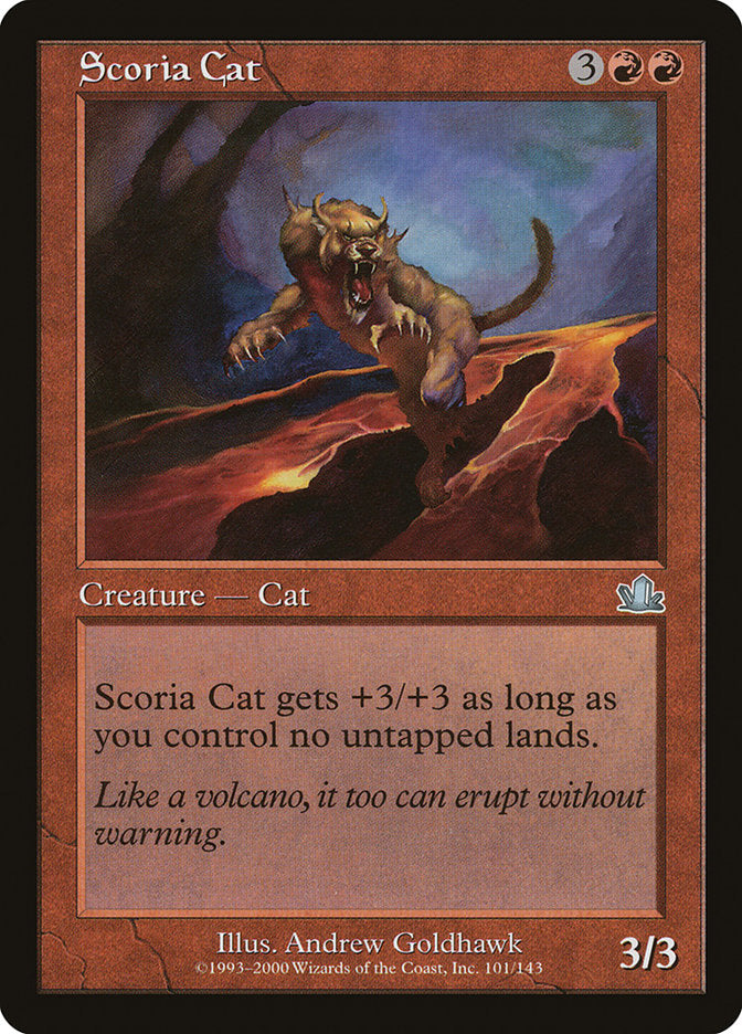 Scoria Cat [Prophecy] - Magic: The Gathering - Card Brawlers | Quebec | Canada |