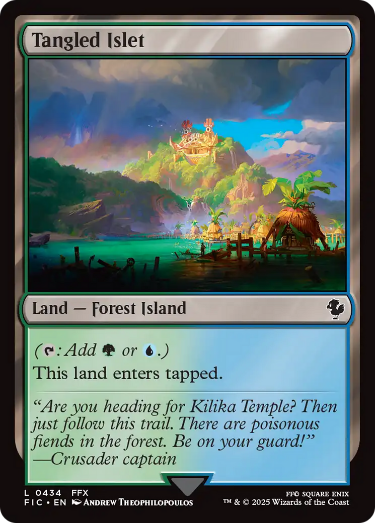 Tangled Islet [FINAL FANTASY Commander] - Magic: The Gathering - Card Brawlers | Quebec | Canada |
