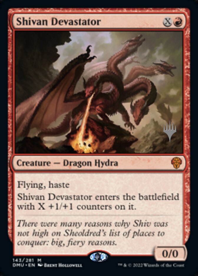 Shivan Devastator (Promo Pack) [Dominaria United Promos] - Magic: The Gathering - Card Brawlers | Quebec | Canada |