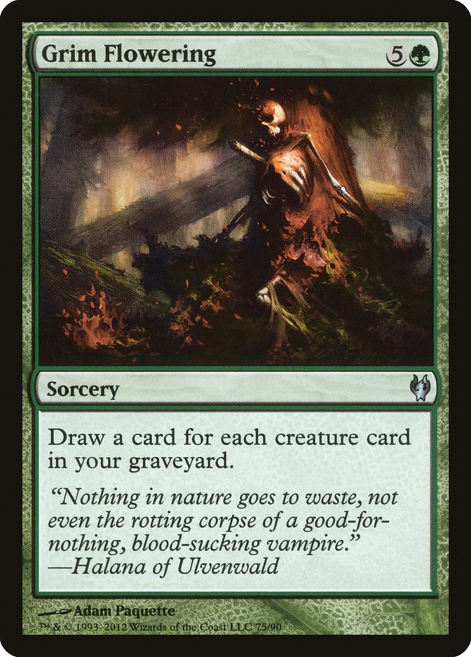 Grim Flowering [Duel Decks: Izzet vs. Golgari] - Magic: The Gathering - Card Brawlers | Quebec | Canada |
