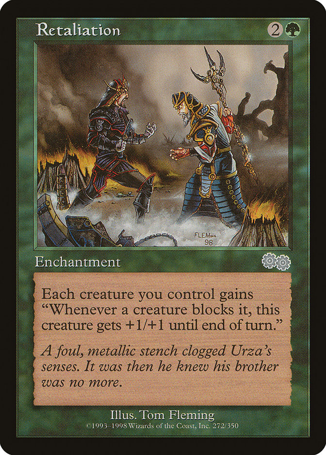 Retaliation [Urza's Saga] - Magic: The Gathering - Card Brawlers | Quebec | Canada |