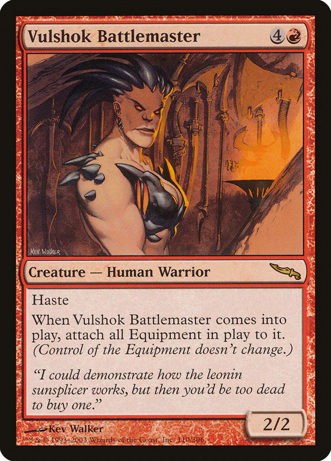 Vulshok Battlemaster [Mirrodin] - Magic: The Gathering - Card Brawlers | Quebec | Canada |