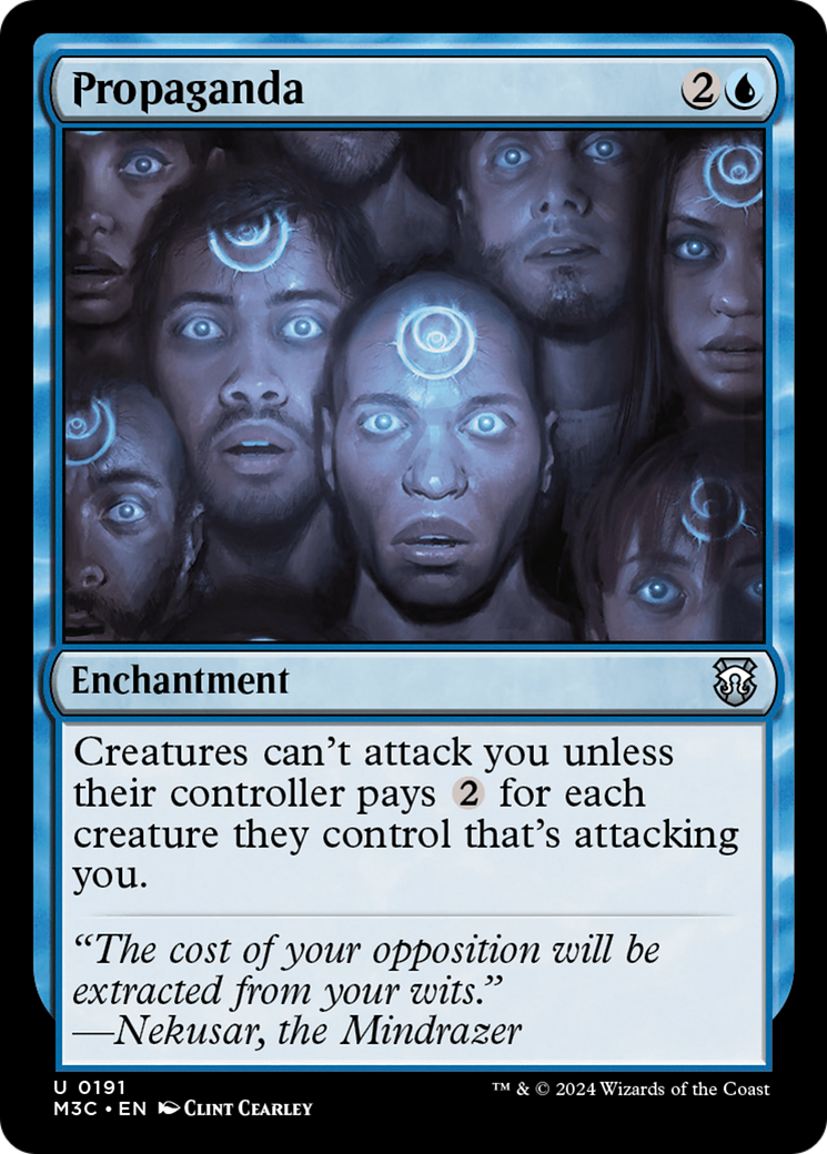 Propaganda (Ripple Foil) [Modern Horizons 3 Commander] - Magic: The Gathering - Card Brawlers | Quebec | Canada |