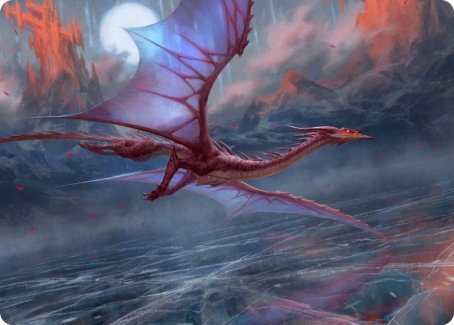 Manaform Hellkite Art Card [Innistrad: Crimson Vow Art Series] - Magic: The Gathering - Card Brawlers | Quebec | Canada |