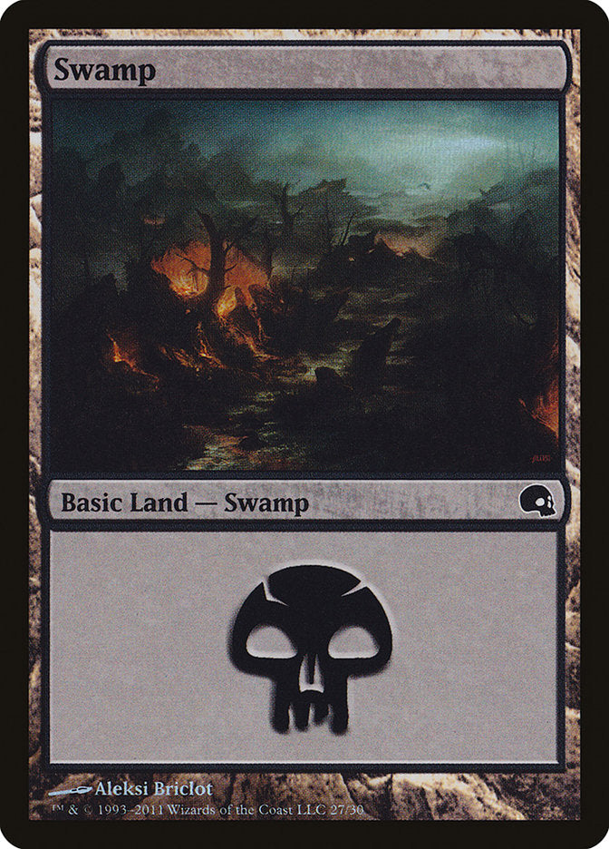 Swamp (27) [Premium Deck Series: Graveborn] - Magic: The Gathering - Card Brawlers | Quebec | Canada |