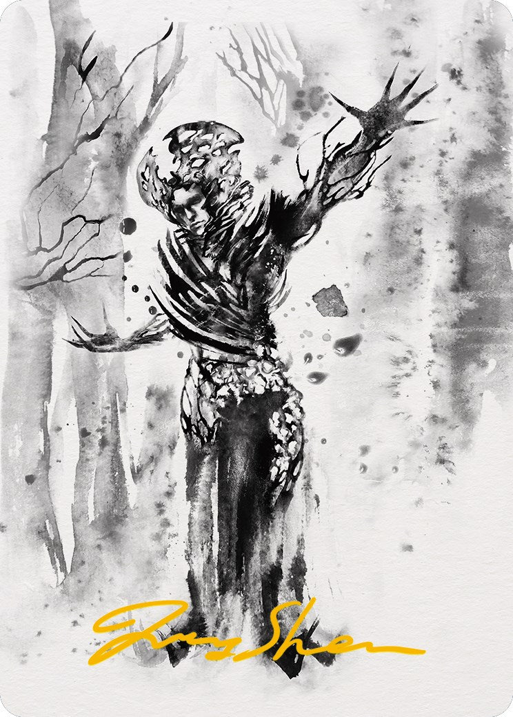 Rustvine Cultivator Art Card (Gold-Stamped Signature) [Phyrexia: All Will Be One Art Series] - Magic: The Gathering - Card Brawlers | Quebec | Canada |