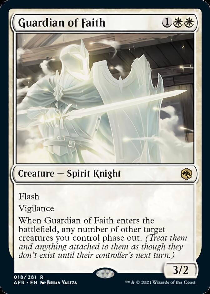 Guardian of Faith [Dungeons & Dragons: Adventures in the Forgotten Realms] - Magic: The Gathering - Card Brawlers | Quebec | Canada |