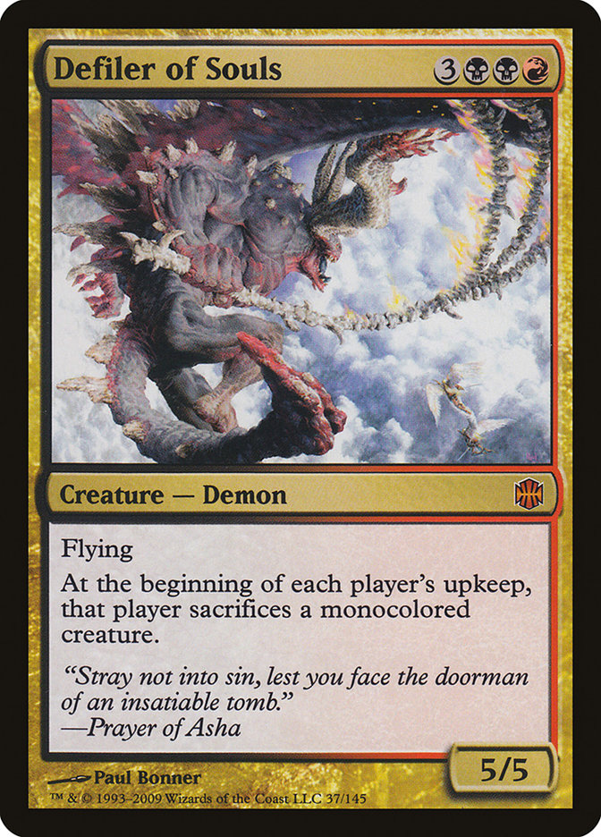 Defiler of Souls [Alara Reborn] - Magic: The Gathering - Card Brawlers | Quebec | Canada |