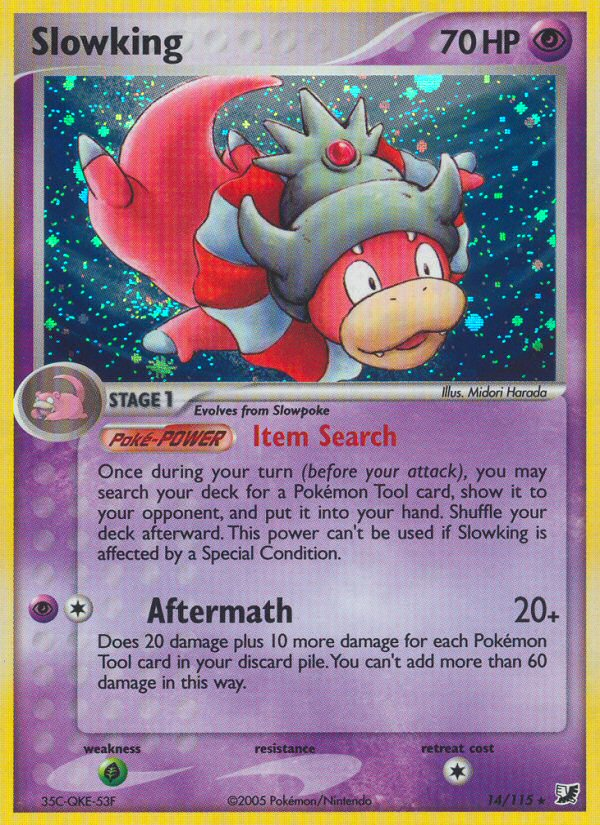 Slowking (14/115) [EX: Unseen Forces] - Pokémon - Card Brawlers | Quebec | Canada |
