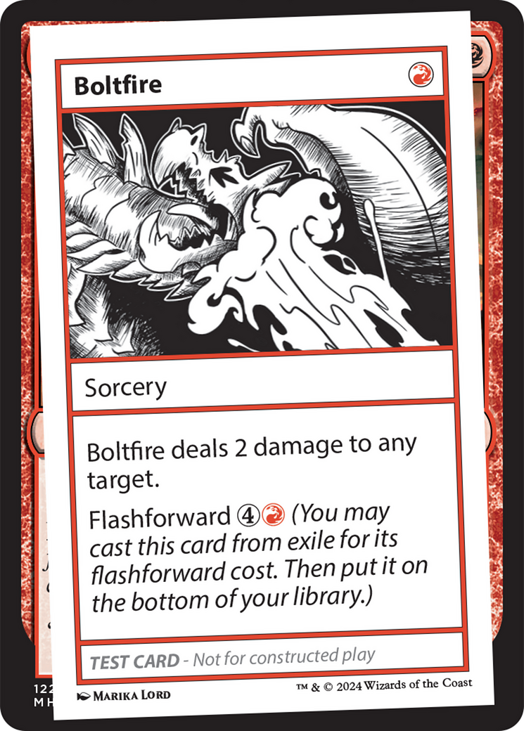 Boltfire [Mystery Booster 2 Playtest Cards] - Magic: The Gathering - Card Brawlers | Quebec | Canada |