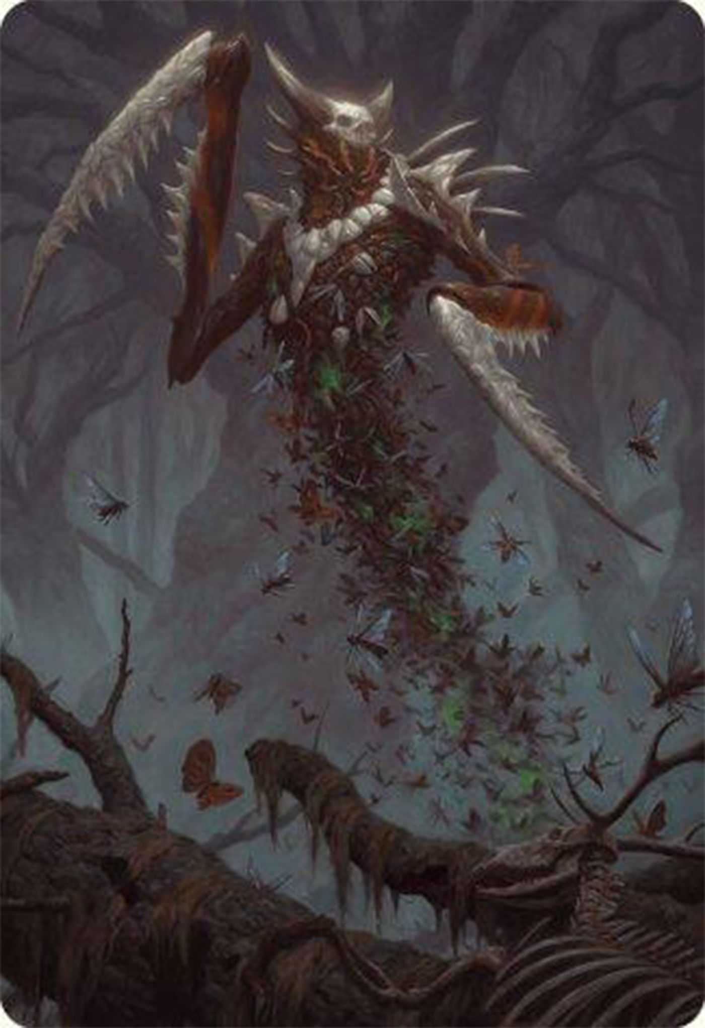 Grist, the Plague Swarm Art Card [Modern Horizons 3 Art Series] - Magic: The Gathering - Card Brawlers | Quebec | Canada |