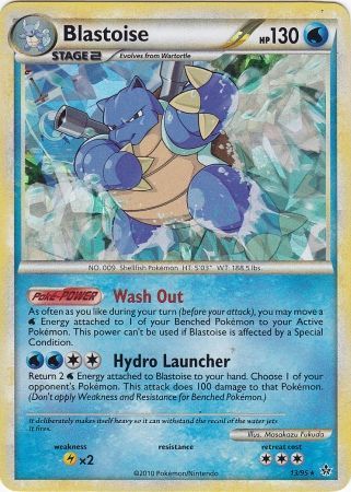Blastoise (13/95) (Cracked Ice Holo) [HeartGold & SoulSilver: Unleashed] - Pokémon - Card Brawlers | Quebec | Canada |