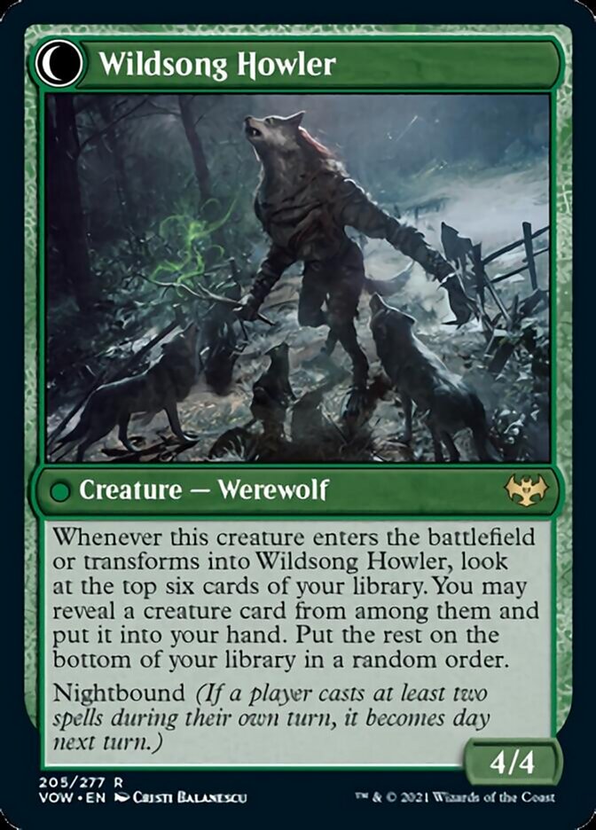 Howlpack Piper // Wildsong Howler [Innistrad: Crimson Vow] - Magic: The Gathering - Card Brawlers | Quebec | Canada |