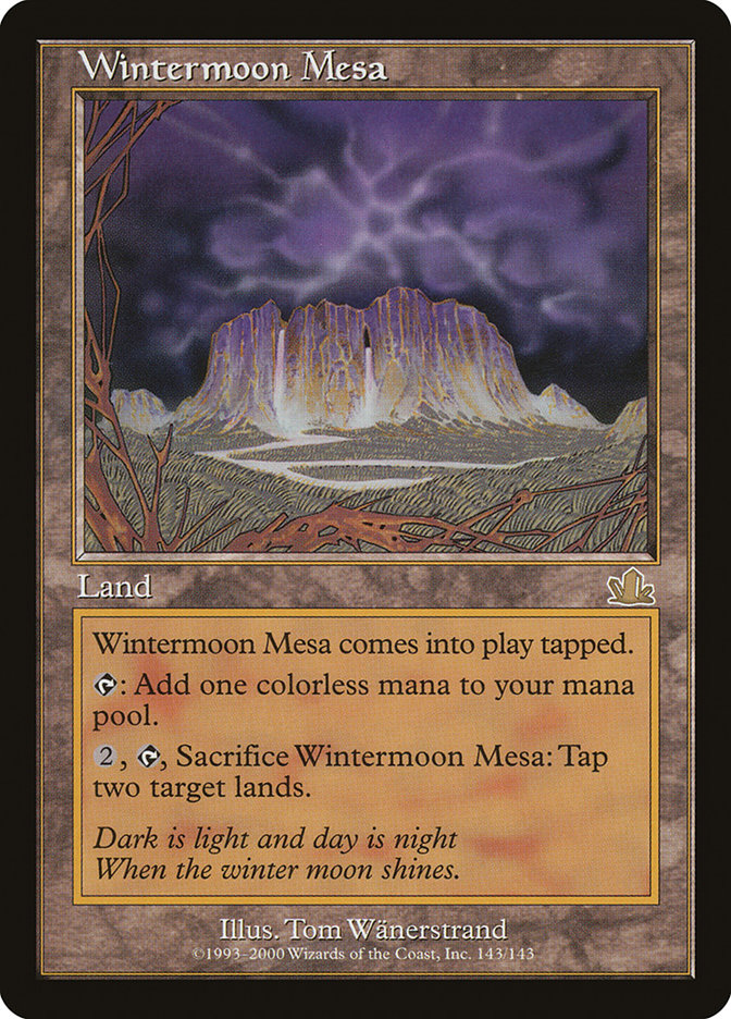 Wintermoon Mesa [Prophecy] - Magic: The Gathering - Card Brawlers | Quebec | Canada |