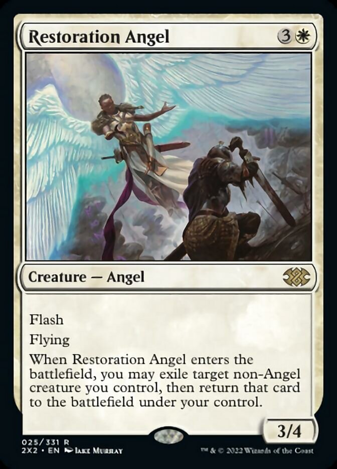 Restoration Angel [Double Masters 2022] - Magic: The Gathering - Card Brawlers | Quebec | Canada |