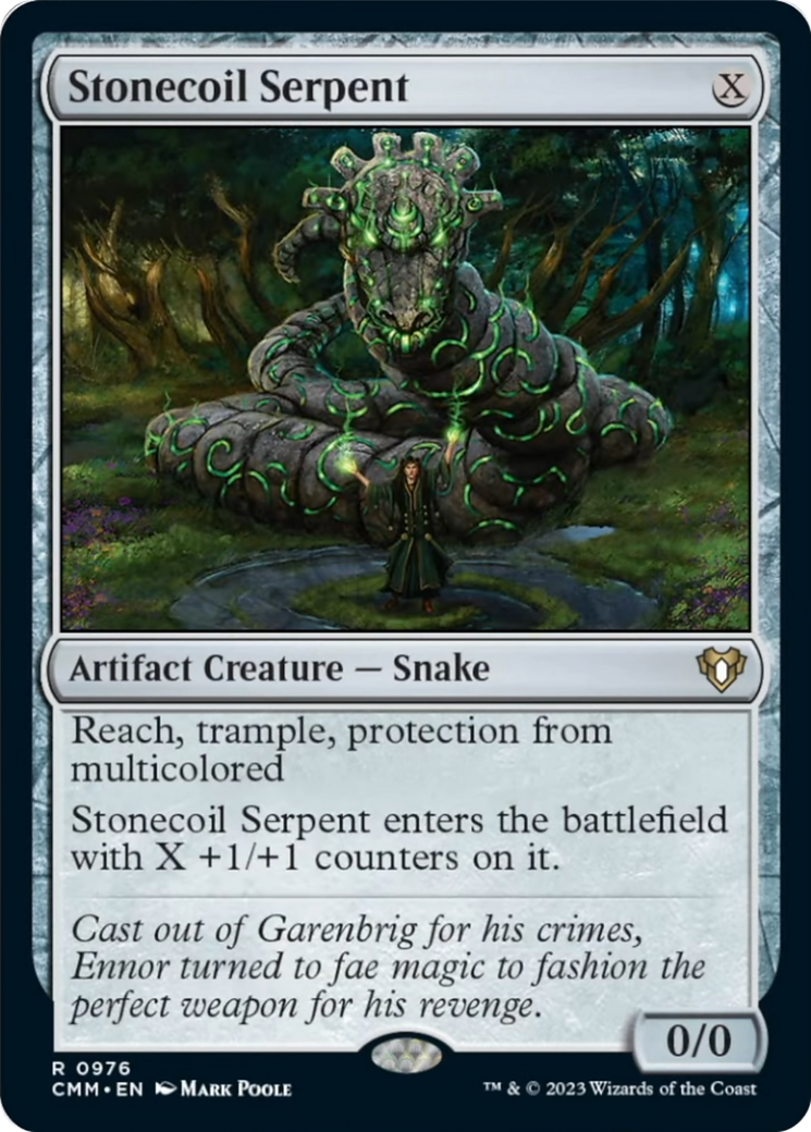 Stonecoil Serpent [Commander Masters] - Magic: The Gathering - Card Brawlers | Quebec | Canada |