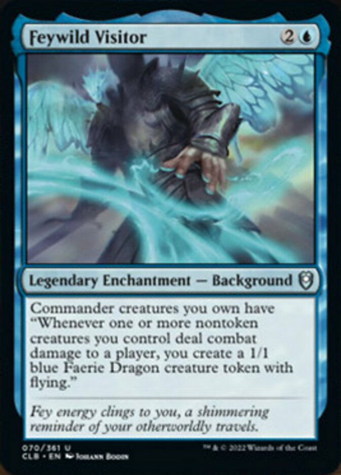 Feywild Visitor [Commander Legends: Battle for Baldur's Gate] - Magic: The Gathering - Card Brawlers | Quebec | Canada |