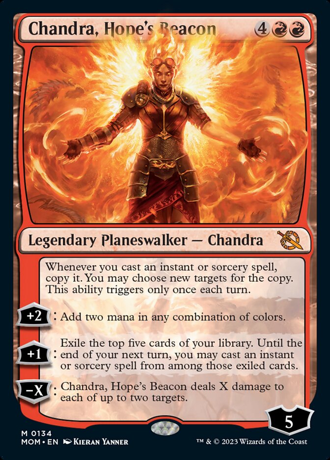 Chandra, Hope's Beacon [March of the Machine] - Magic: The Gathering - Card Brawlers | Quebec | Canada |