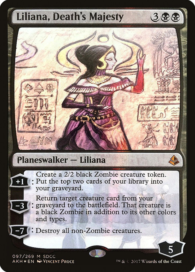 Liliana, Death's Majesty [San Diego Comic-Con 2017] - Magic: The Gathering - Card Brawlers | Quebec | Canada |