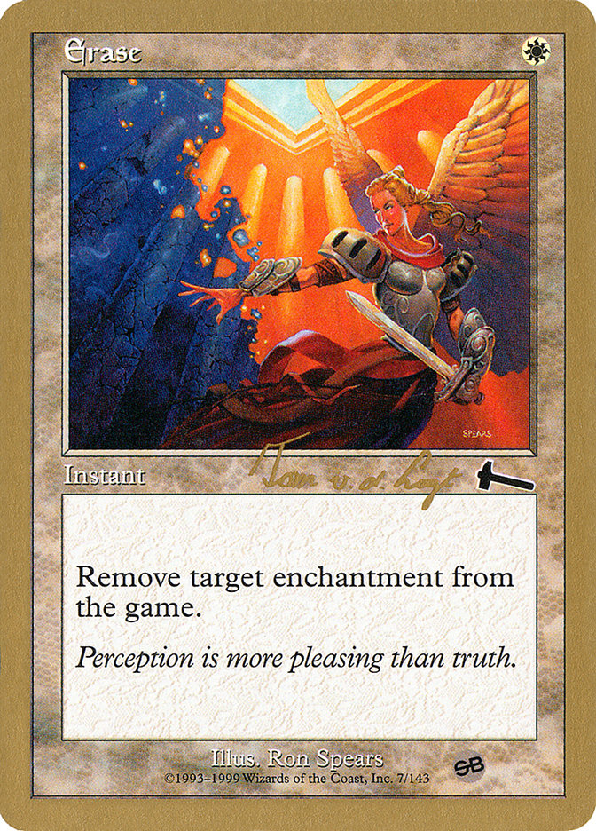 Erase (Tom van de Logt) (SB) [World Championship Decks 2000] - Magic: The Gathering - Card Brawlers | Quebec | Canada |