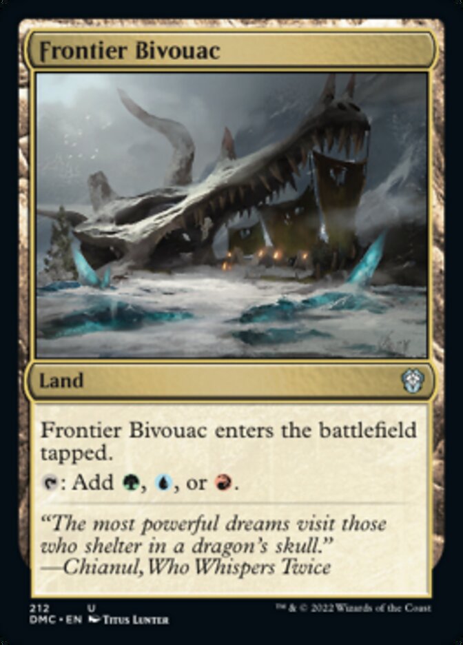 Frontier Bivouac [Dominaria United Commander] - Magic: The Gathering - Card Brawlers | Quebec | Canada |