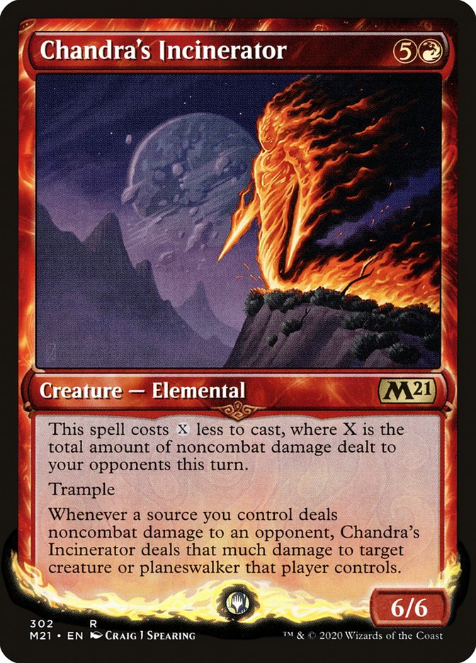 Chandra's Incinerator (Showcase) [Core Set 2021] - Magic: The Gathering - Card Brawlers | Quebec | Canada |