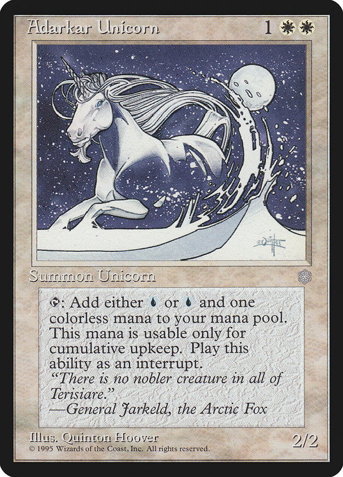 Adarkar Unicorn [Ice Age] - Magic: The Gathering - Card Brawlers | Quebec | Canada |