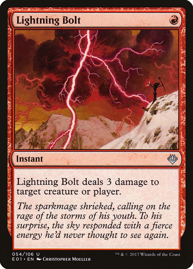 Lightning Bolt [Archenemy: Nicol Bolas] - Magic: The Gathering - Card Brawlers | Quebec | Canada |