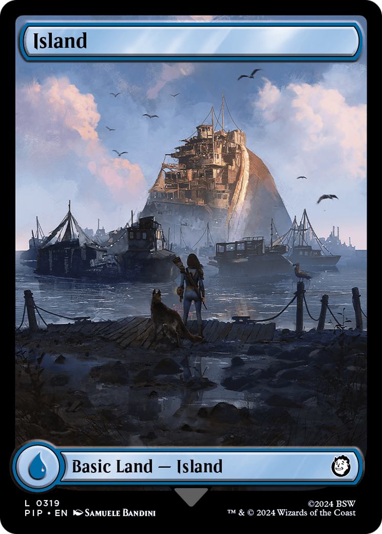 Island (0319) [Fallout] - Magic: The Gathering - Card Brawlers | Quebec | Canada |