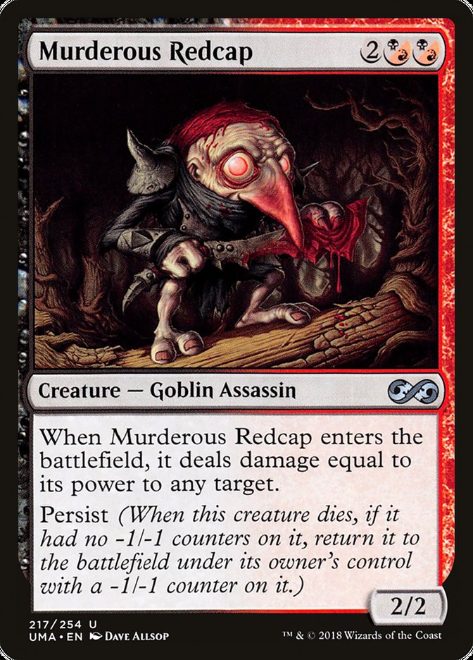 Murderous Redcap [Ultimate Masters] - Magic: The Gathering - Card Brawlers | Quebec | Canada |