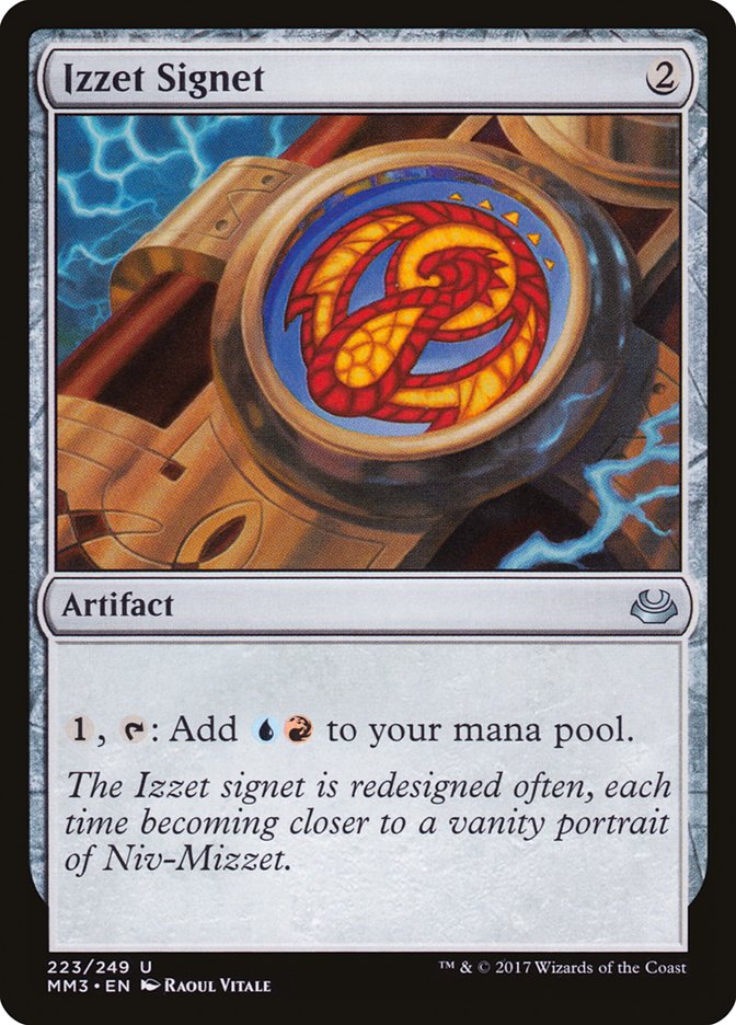 Izzet Signet [Modern Masters 2017] - Magic: The Gathering - Card Brawlers | Quebec | Canada |