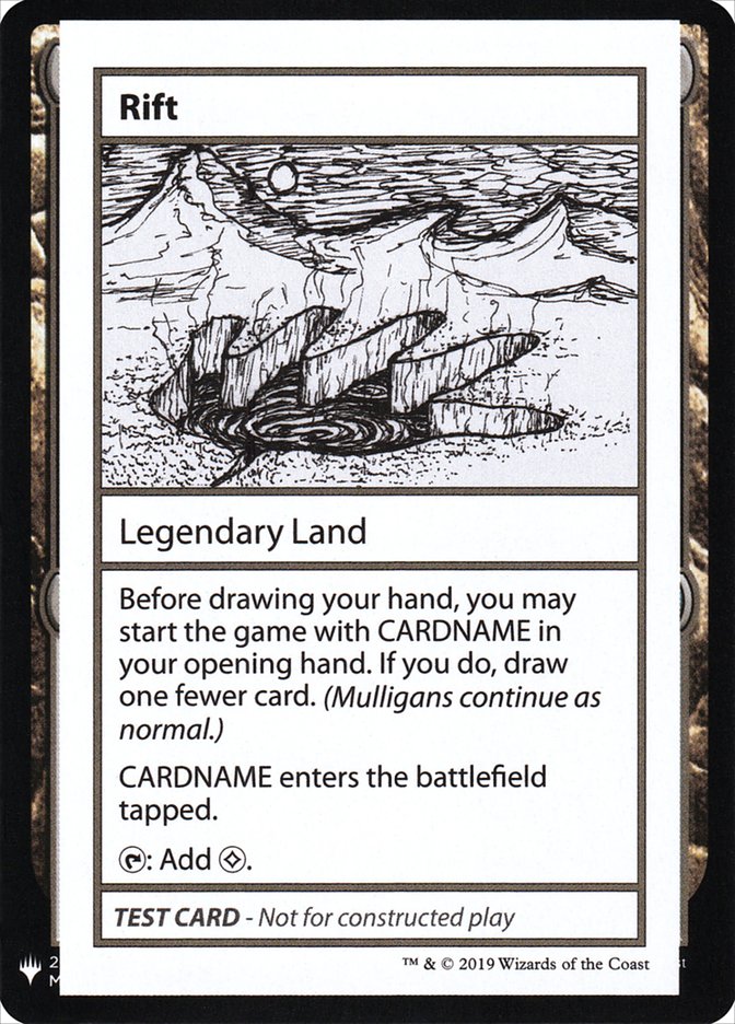 Rift [Mystery Booster Playtest Cards] - Magic: The Gathering - Card Brawlers | Quebec | Canada |
