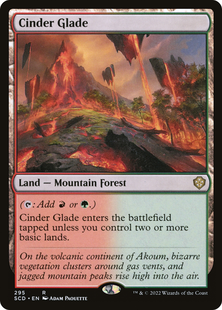 Cinder Glade [Starter Commander Decks] - Magic: The Gathering - Card Brawlers | Quebec | Canada |