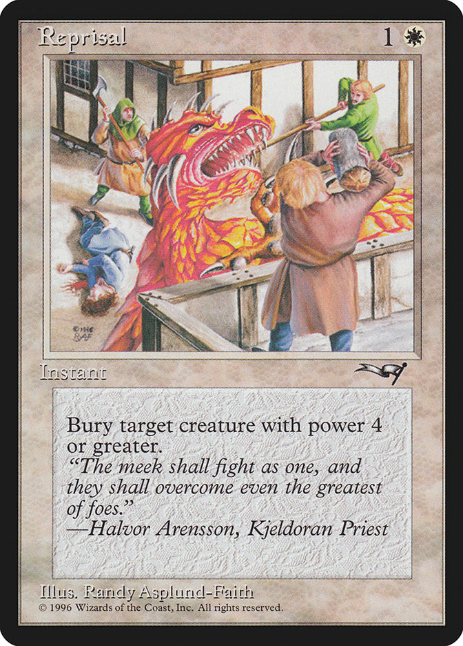 Reprisal (Red Monster) [Alliances] - Magic: The Gathering - Card Brawlers | Quebec | Canada |