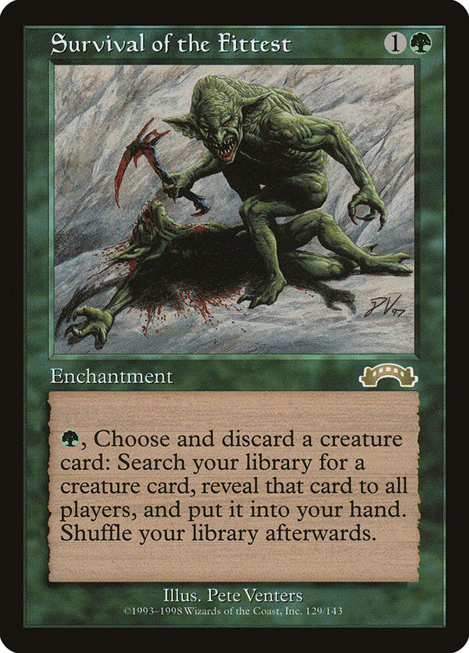 Survival of the Fittest [Exodus] - Magic: The Gathering - Card Brawlers | Quebec | Canada |