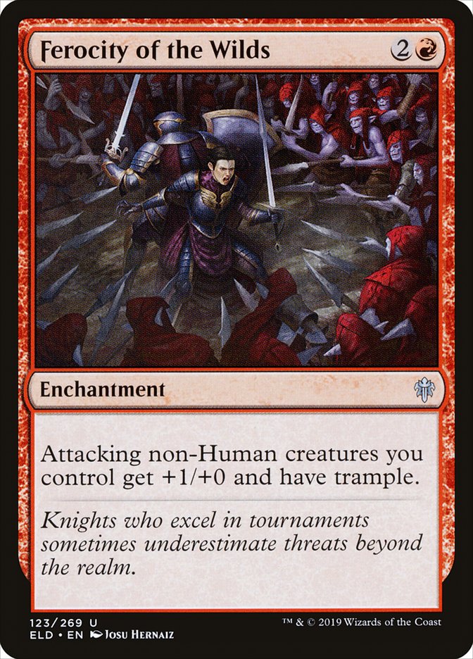 Ferocity of the Wilds [Throne of Eldraine] - Magic: The Gathering - Card Brawlers | Quebec | Canada |