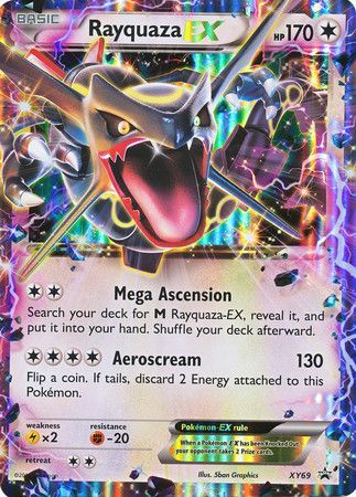 Rayquaza EX (XY69) (Jumbo Card) [XY: Black Star Promos] - Pokémon - Card Brawlers | Quebec | Canada |