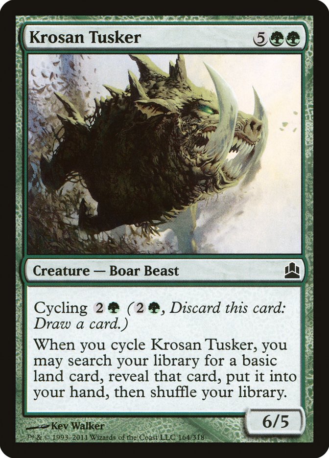 Krosan Tusker [Commander 2011] - Magic: The Gathering - Card Brawlers | Quebec | Canada |