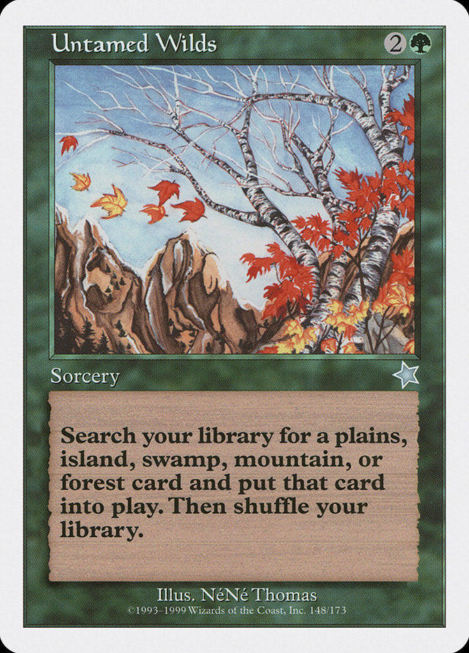 Untamed Wilds [Starter 1999] - Magic: The Gathering - Card Brawlers | Quebec | Canada |