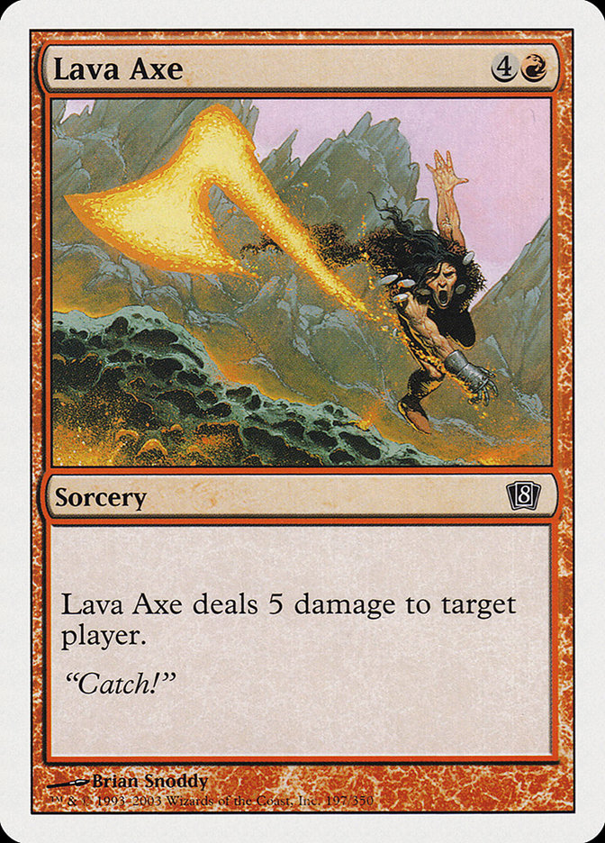 Lava Axe [Eighth Edition] - Magic: The Gathering - Card Brawlers | Quebec | Canada |