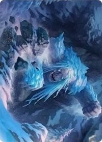 Icehide Troll Art Card [Kaldheim Art Series] - Magic: The Gathering - Card Brawlers | Quebec | Canada |
