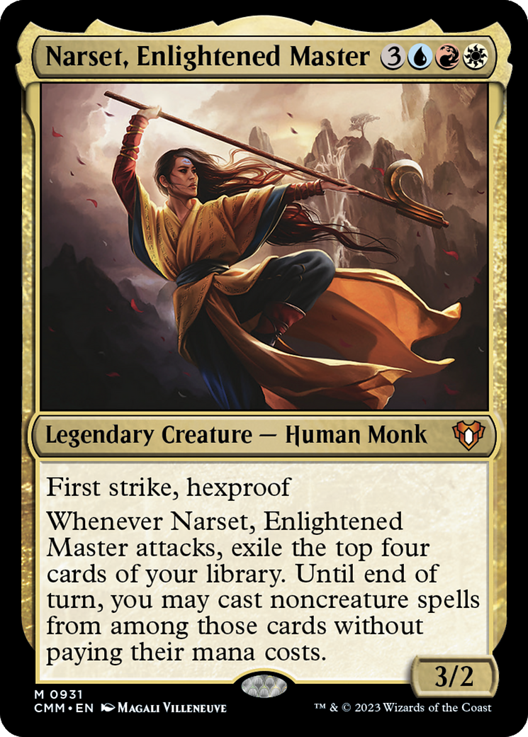 Narset, Enlightened Master [Commander Masters] - Magic: The Gathering - Card Brawlers | Quebec | Canada |
